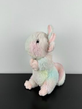 Douglas Cuddle Toys Gillie Axolotl 7” Mini Soft Pink Blue Tie Dye Plush